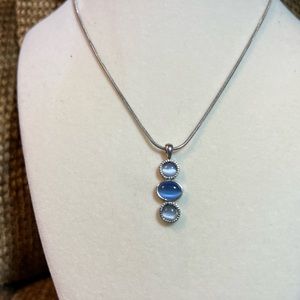 Lia Sophia necklace and earrings set.